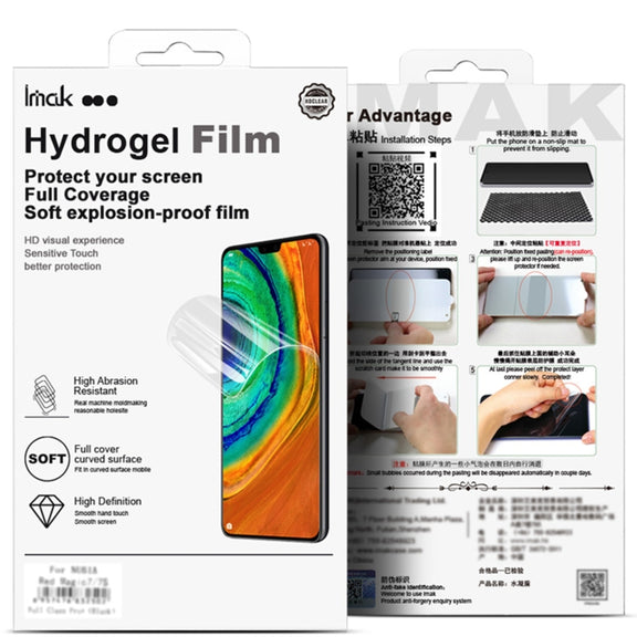 For Honor Magic6 RSR Porsche Design 2pcs imak Curved Full Screen Hydrogel Film Protector