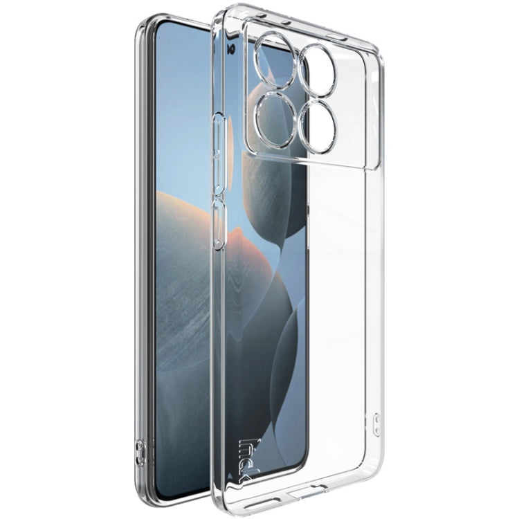 For Xiaomi Poco X6 Pro 5G/Redmi K70E 5G imak UX-5 Series Transparent Shockproof TPU Protective Case(Transparent)