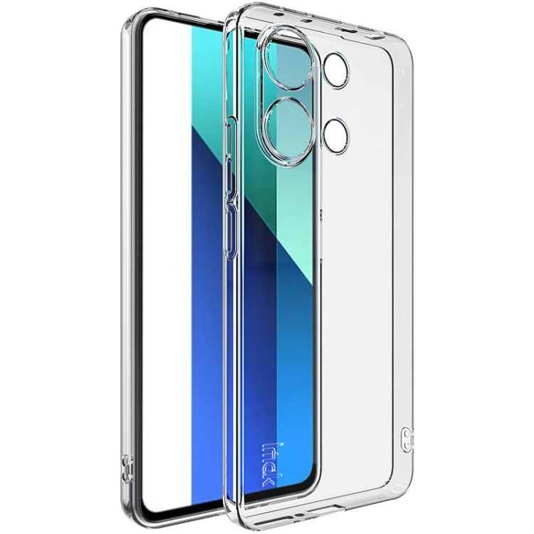 For Xiaomi Redmi Note 13 4G imak UX-5 Series Transparent Shockproof TPU Protective Case(Transparent)