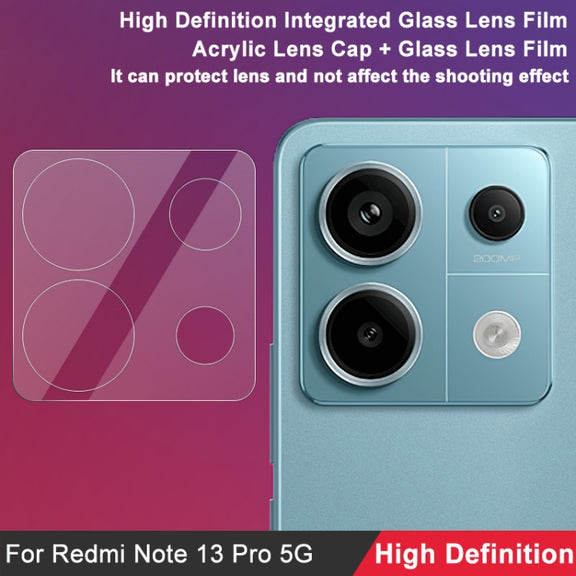 For Xiaomi Redmi Note 13 Pro 5G imak High Definition Integrated Glass Lens Film