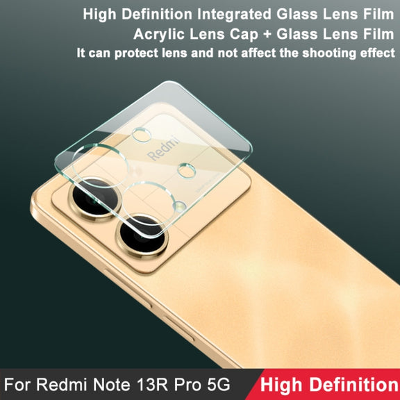 For Xiaomi Redmi Note 13R Pro 5G imak High Definition Integrated Glass Lens Film