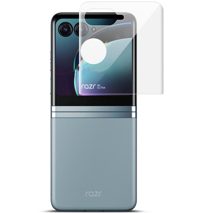 For Motorola Razr 40 Ultra 1 Sets imak Curved Full Screen Hydrogel Film Front + Back Film Set