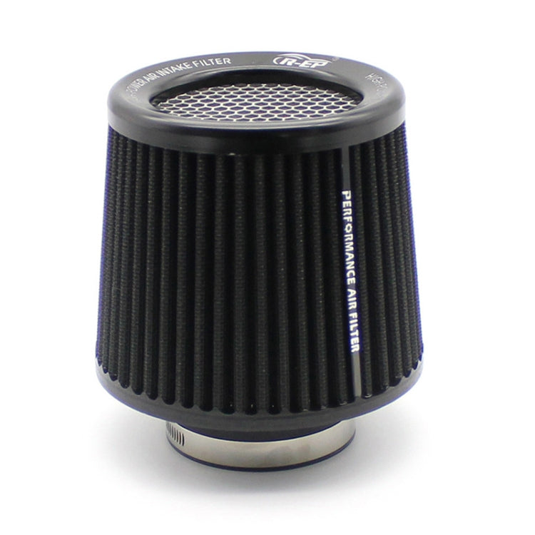 XH-UN077-079 Car High Flow Cold Cone Engine Air Intake Filter, Size:101mm(Black)