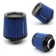 XH-UN077-079 Car High Flow Cold Cone Engine Air Intake Filter, Size:101mm(Blue) - Air Intake System by PMC TechLife | Online Shopping South Africa | PMC TechLife | Buy Now Pay Later Mobicred
