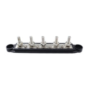 CP-4122-01 RV Yacht M8 Single Row 5-way Power Distribution Block Busbar with Cover