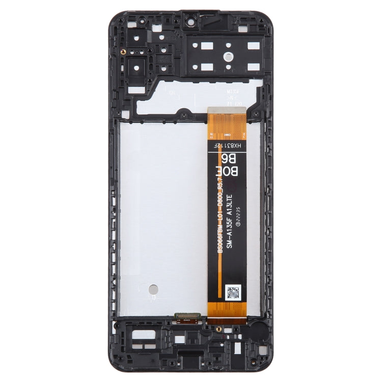 For Samsung Galaxy M13 SM-M135F Original LCD Screen Digitizer Full Assembly with Frame
