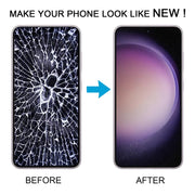 For Samsung Galaxy S23 SM-S911B EU Version Original LCD Screen Digitizer Full Assembly with Frame