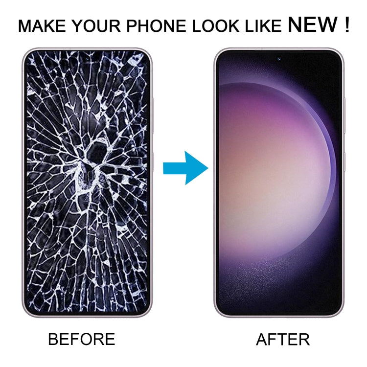 For Samsung Galaxy S23 SM-S911B EU Version Original LCD Screen Digitizer Full Assembly with Frame
