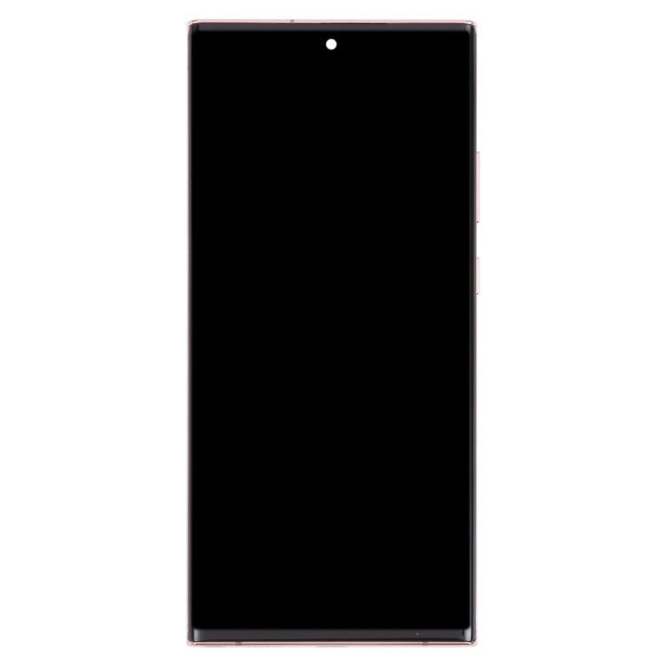For Samsung Galaxy Note20 Ultra 5G SM-N986B 6.78 inch OLED LCD Screen Digitizer Full Assembly with Frame (Gold)