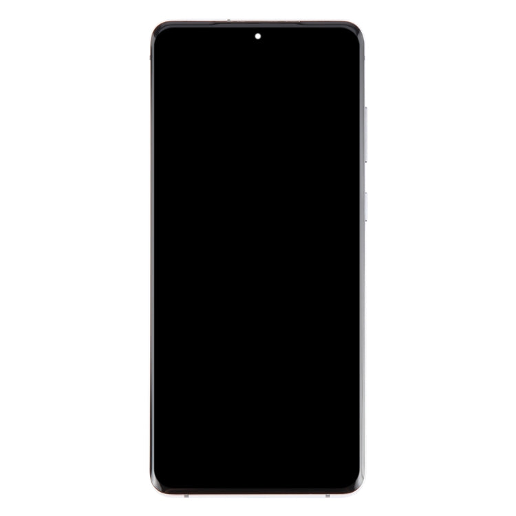 For Samsung Galaxy S20+ 4G/5G SM-G985/986 6.67 inch OLED LCD Screen Digitizer Full Assembly with Frame (Silver)