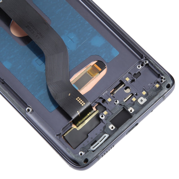 For Samsung Galaxy S20+ 4G/5G SM-G985/986 6.67 inch OLED LCD Screen Digitizer Full Assembly with Frame(Black)