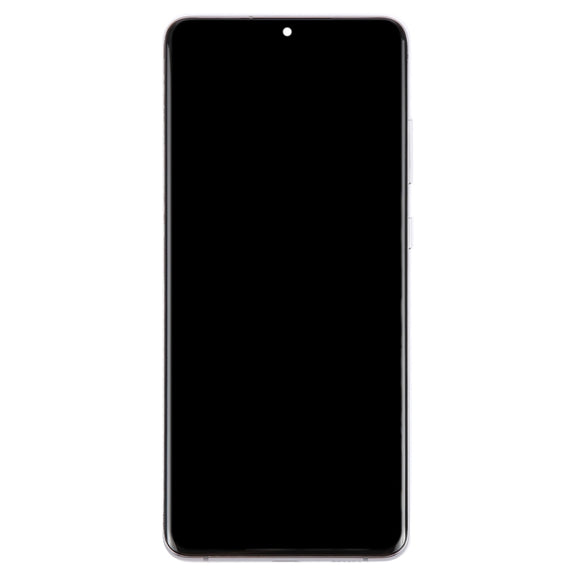 For Samsung Galaxy S20 Ultra 4G/5G SM-G988 6.67 inch OLED LCD Screen Digitizer Full Assembly with Frame (Grey)