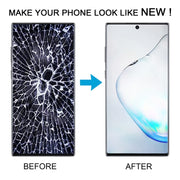 For Samsung Galaxy Note10+ SM-N975 6.67 inch OLED LCD Screen Digitizer Full Assembly with Frame(Silver)