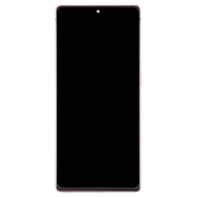 For Samsung Galaxy Note20 SM-N980 6.67 inch OLED LCD Screen Digitizer Full Assembly with Frame(Pink)