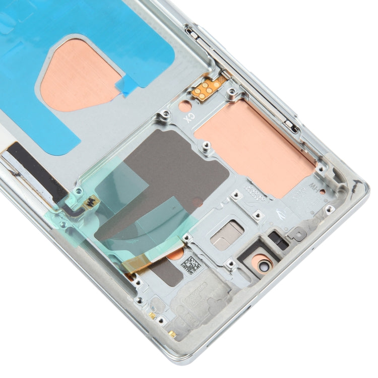 For Samsung Galaxy Note20 SM-N980 6.67 inch OLED LCD Screen Digitizer Full Assembly with Frame (Green)