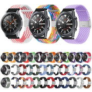 For Huawei Watch 4 / 4 Pro Nylon Braided Metal Buckle Watch Band(Brown)