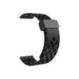For Huawei Watch 4 / 4 Pro Magnetic Clasp Silicone Watch Band(Black) - Watch Bands by PMC TechLife | Online Shopping South Africa | PMC TechLife