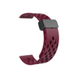 For Huawei Watch 4 / 4 Pro Magnetic Clasp Silicone Watch Band(Wine Red) - free shipping - PMC TechLife - Order now!
