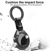 Anti-lost Tracker Positioning Alloy Protective Case For AirTag(White)