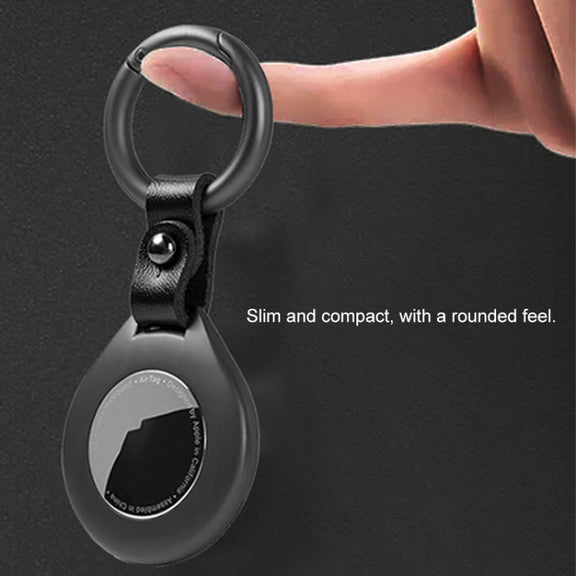 Anti-lost Tracker Positioning Alloy Protective Case For AirTag(White)