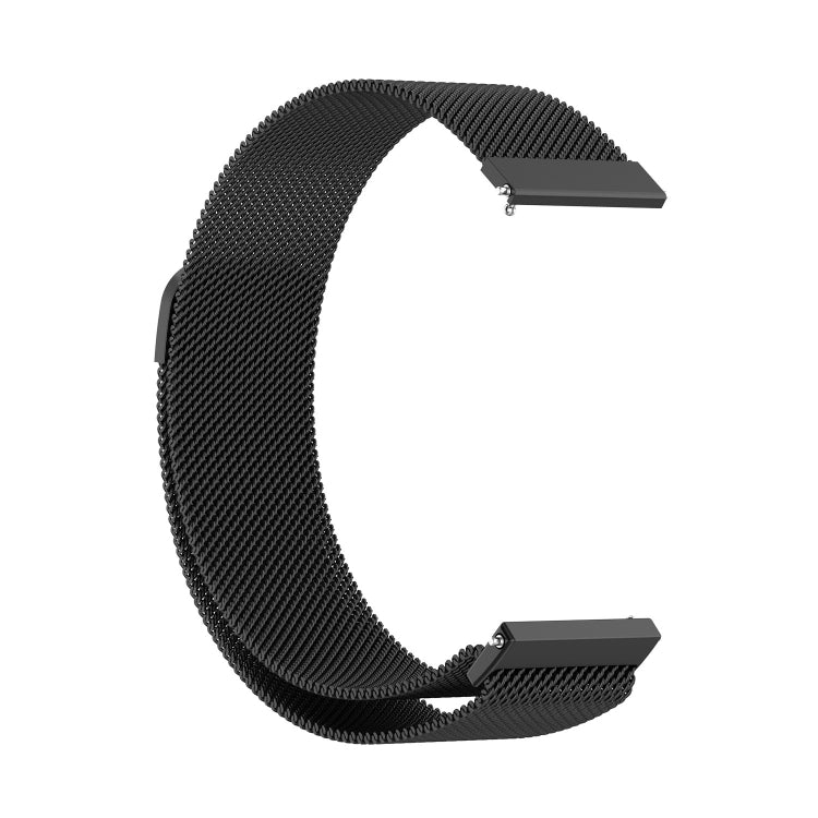 For Huawei Watch 4 / 4 Pro Milan Magnetic Metal Watch Band(Black)