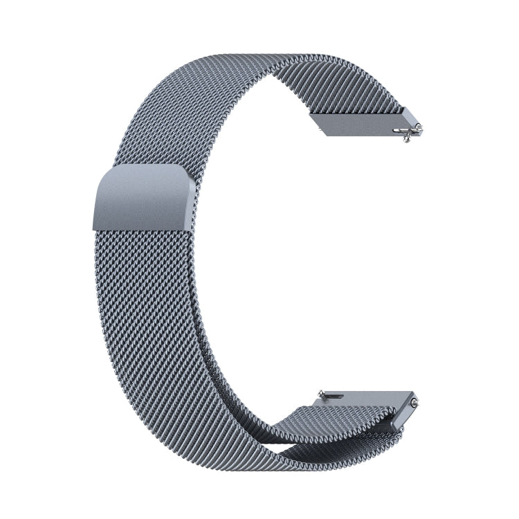 For Huawei Watch 4 / 4 Pro Milan Magnetic Metal Watch Band(Grey)
