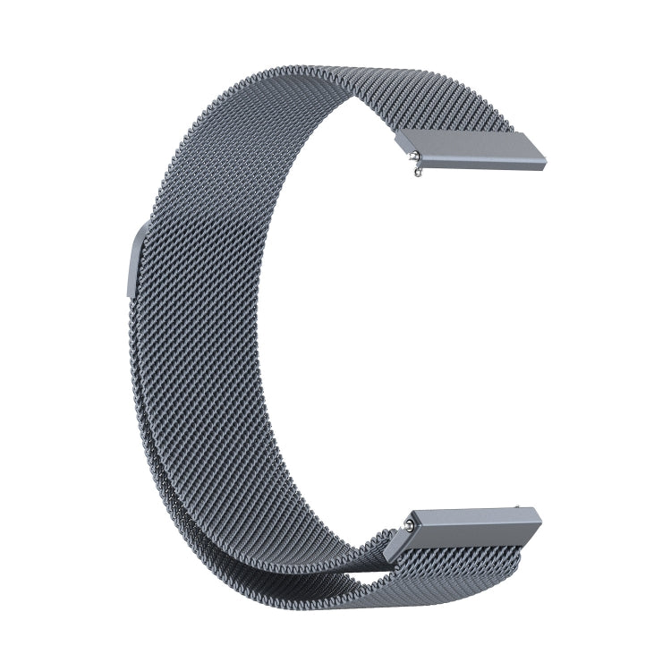 For Huawei Watch 4 / 4 Pro Milan Magnetic Metal Watch Band(Grey)