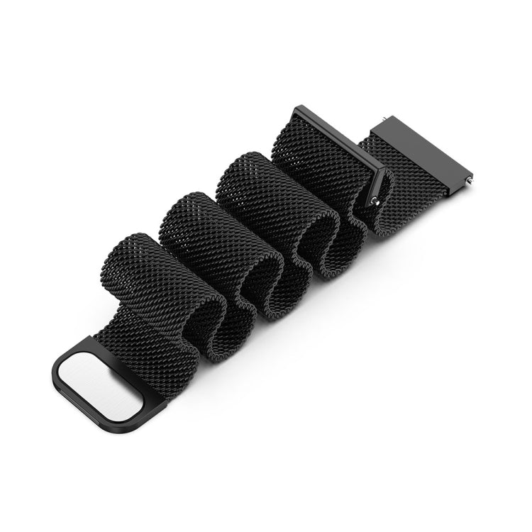 For Huawei Watch 4 / 4 Pro Milan Magnetic Metal Watch Band(Black)