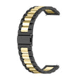 For Huawei Watch 4 / 4 Pro Three Bead Stainless Steel Watch Band(Black Retro Gold) - free shipping - PMC TechLife - Order now!