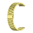 For Huawei Watch 4 / 4 Pro Three Bead Stainless Steel Watch Band(Gold) - Watch Bands by PMC TechLife | Online Shopping South Africa | PMC TechLife