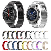 For Huawei Watch 4 / 4 Pro Three Bead Stainless Steel Watch Band(Red)