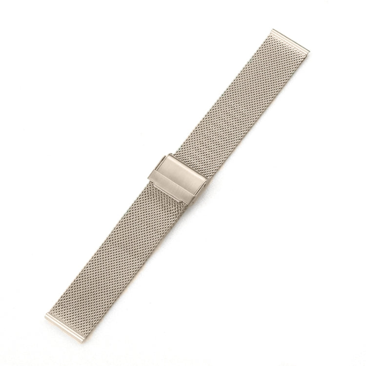 For Huawei Watch 4 / 4 Pro Milan Steel Mesh Double Buckle Watch Band(Starlight Color)