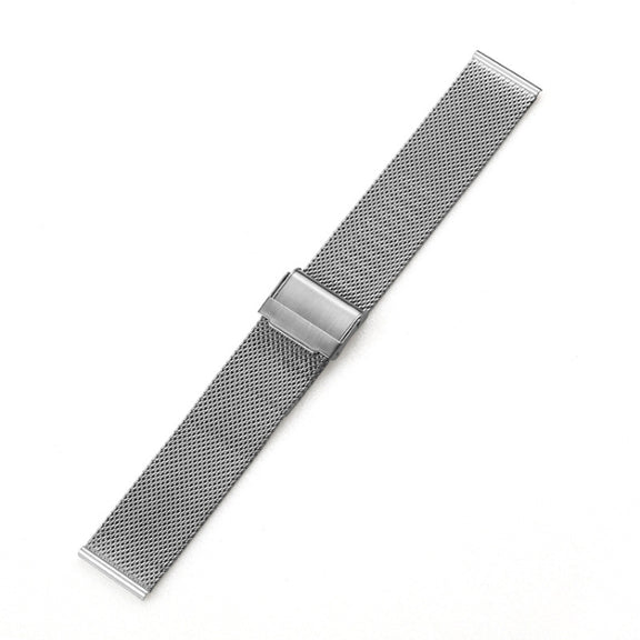 For Huawei Watch 4 / 4 Pro Milan Steel Mesh Double Buckle Watch Band(Silver)