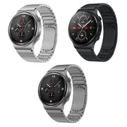 For Huawei Watch 4 / 4 Pro One Bead Stainless Steel Watch Band(Black)