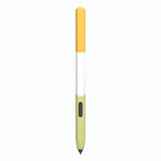 For Samsung Galaxy Tab S7 LOVE MEI Rainbow Liquid Silicone Protective Pen Case(Yellow)