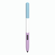 For Samsung Galaxy Tab S7 LOVE MEI Rainbow Liquid Silicone Protective Pen Case(Blue)