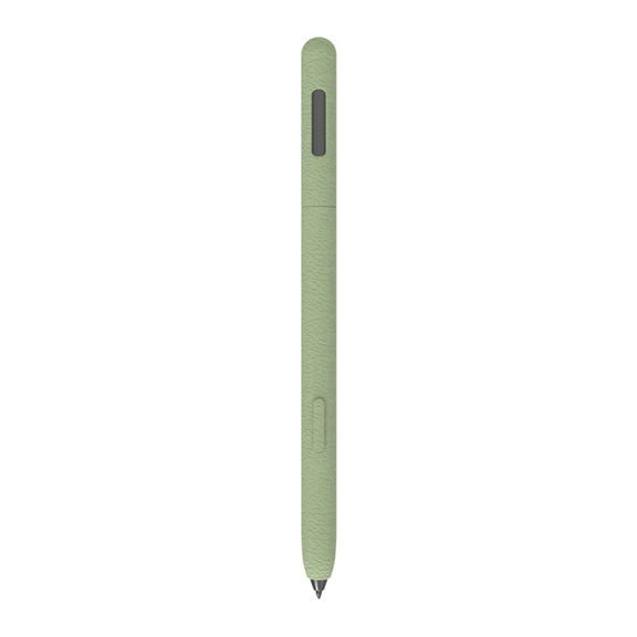 For Samsung Galaxy Tab S7 LOVE MEI Frosted Leather Texture Silicone Protective Pen Case(Green)