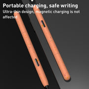 For Samsung Galaxy Tab S7 LOVE MEI Luminous Silicone Protective Pen Case(Pink)