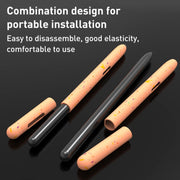 For Samsung Galaxy Tab S6 Lite LOVE MEI Luminous Silicone Protective Pen Case(White)