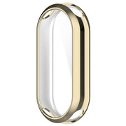 For Xiaomi Mi Band 8 Full Coverage TPU Electroplating Watch Protective Case(Light Gold)