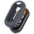 For Xiaomi Mi Band 8 Pure Color Silicone Watch Protective Case(Grey) - Watch Cases by PMC TechLife | Online Shopping South Africa | PMC TechLife