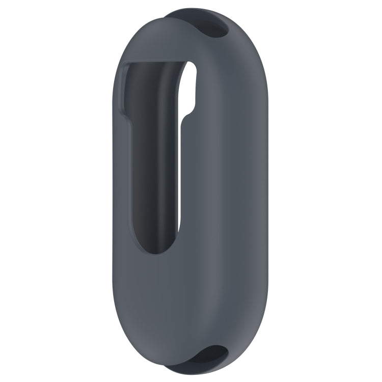 For Xiaomi Mi Band 8 Pure Color Silicone Watch Protective Case(Grey)