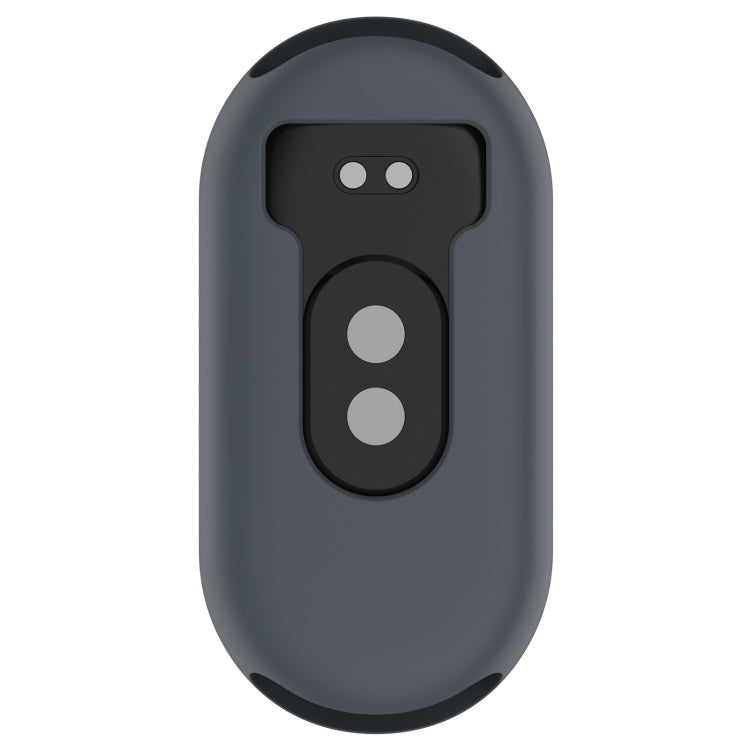 For Xiaomi Mi Band 8 Pure Color Silicone Watch Protective Case(Grey)