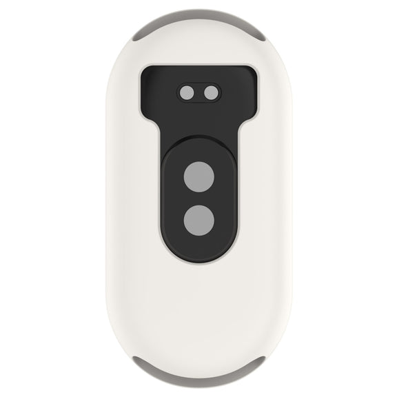 For Xiaomi Mi Band 8 Pure Color Silicone Watch Protective Case(Official White)