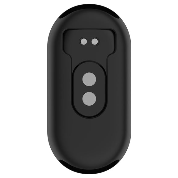 For Xiaomi Mi Band 8 Pure Color Silicone Watch Protective Case(Black)