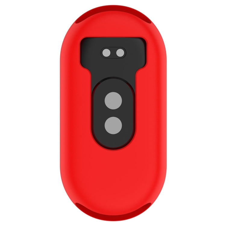 For Xiaomi Mi Band 8 Pure Color Silicone Watch Protective Case(Red)