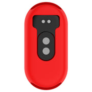 For Xiaomi Mi Band 8 Pure Color Silicone Watch Protective Case(Red)