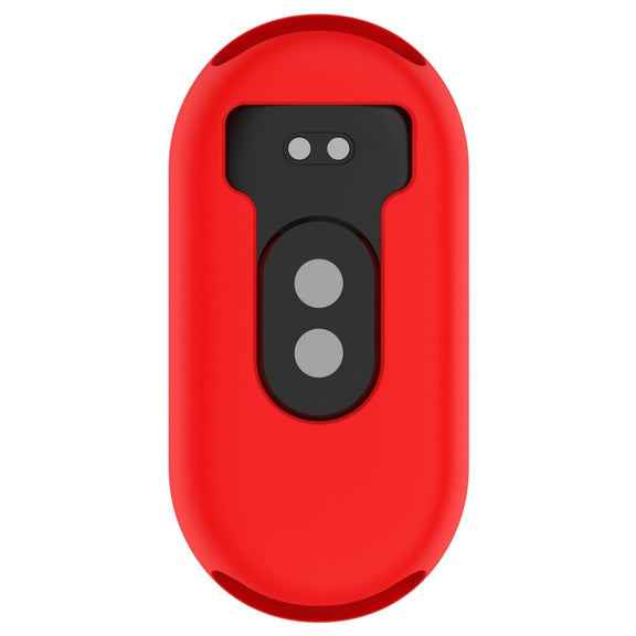 For Xiaomi Mi Band 8 Pure Color Silicone Watch Protective Case(Red)