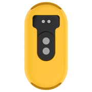 For Xiaomi Mi Band 8 Pure Color Silicone Watch Protective Case(Yellow)
