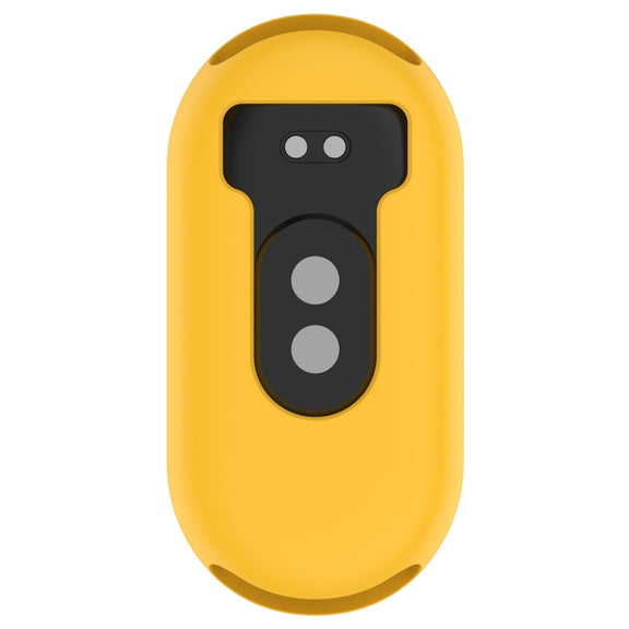 For Xiaomi Mi Band 8 Pure Color Silicone Watch Protective Case(Yellow)